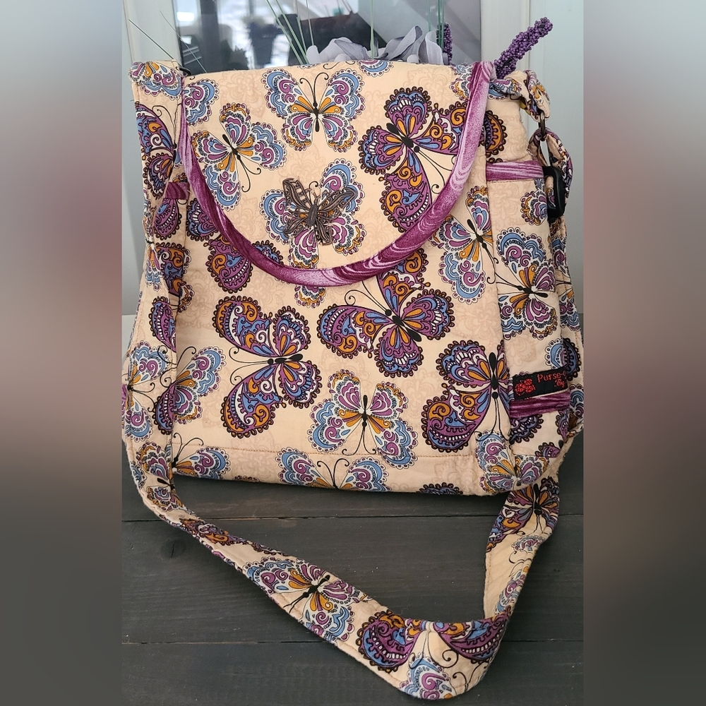 Purse-o-nalities by Marianna fabric purse